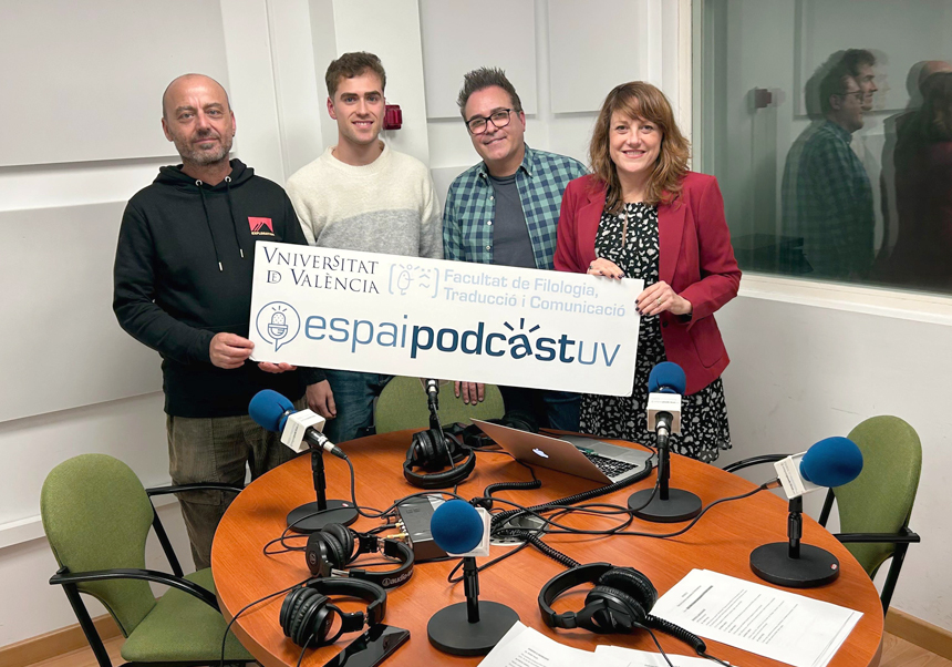 Los integrantes del Pòdcast